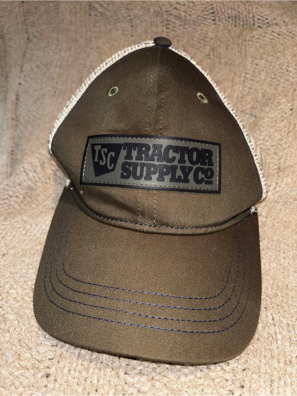 TSC Tractor Supply Co Olive Trucker Hat